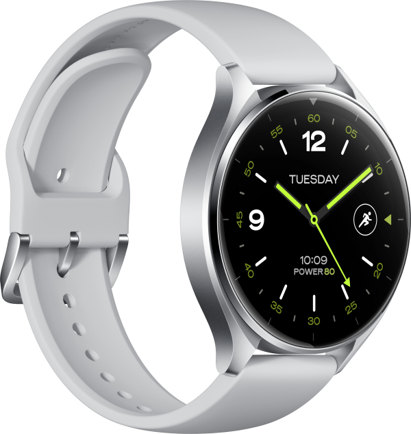 Смарт-часы Xiaomi Watch 2 Silver Case With Gray TPU Strap M2320W1 (BHR8034GL)